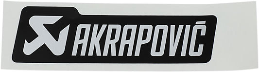 Akrapovic General Replacement Sticker Black Heat Resistant 40mm P-HST4ALMONO