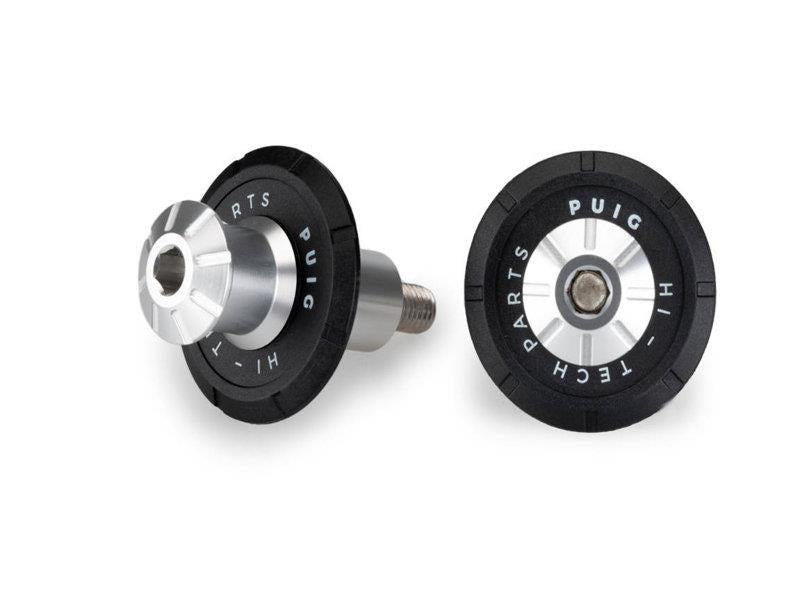 Puig Swing Arm Spool Slider 10mm Silver 5797N