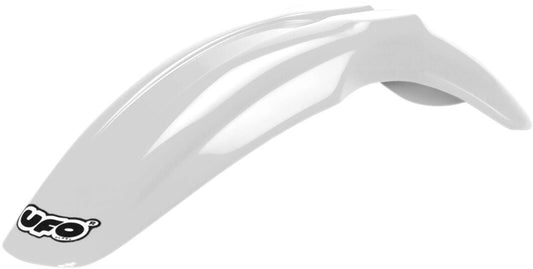 UFO UNIVERSAL SUPERMOTARD FRONT FENDER WHITE PA01027-041