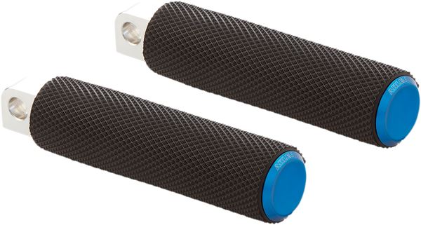 Arlen Ness M-Eight Fusion Footpegs Blue For HD RA 1250 ABS 18-24 07-950