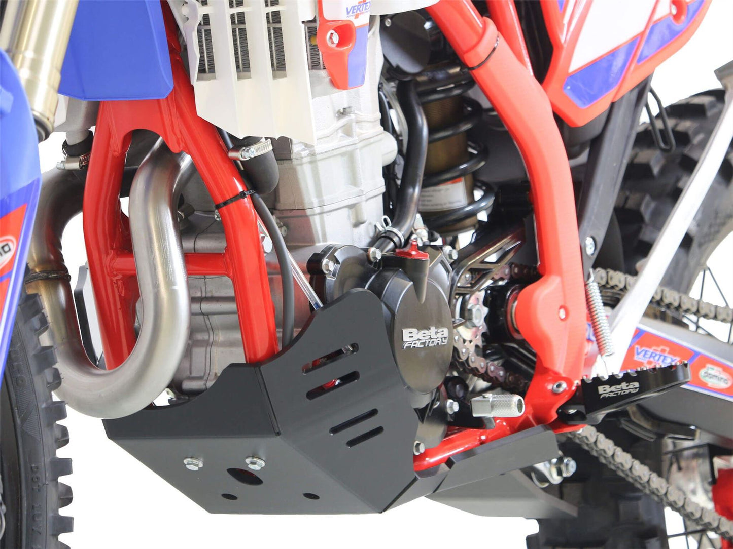 AXP Racing XTREM Skid Plate For Beta RR 350 EFI 2024-2025 HDPE Protection AX1754