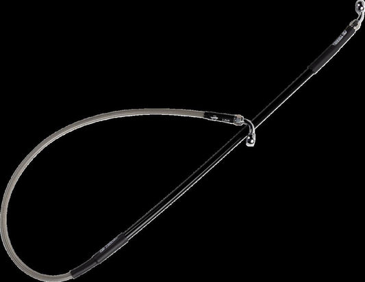 Moose Offroad Braided Brake Line For Husqvarna CR 250 1992-2000 H01-2-005/P-CL