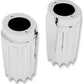 Paul Yaffe Bagger Fork Slider Covers For Harley FLS 1690 83-17 SC-YB-6.25-BLK