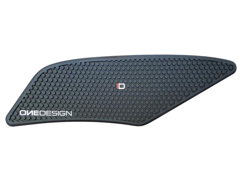 PUIG Side Tank Pad Protector Black for Yamaha YZF R6/Race 17-24 20096N