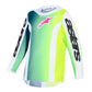 ALPINESTARS Youth Fluid Portl Jersey GRN/WH/BLK 2025 Model