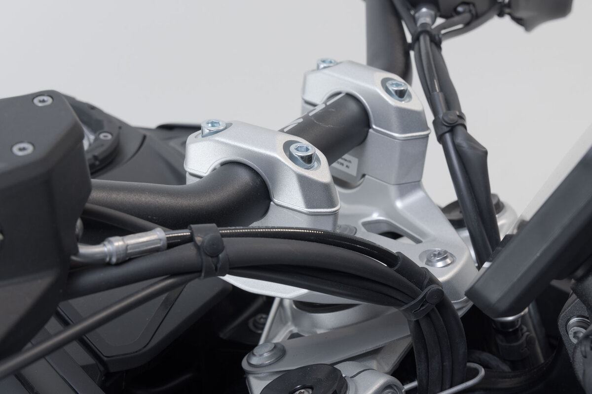 SW MOTECH Handlebar Increase Kit Bmw R 1300 Gs 23- Silver Leh.07.039.13000/S