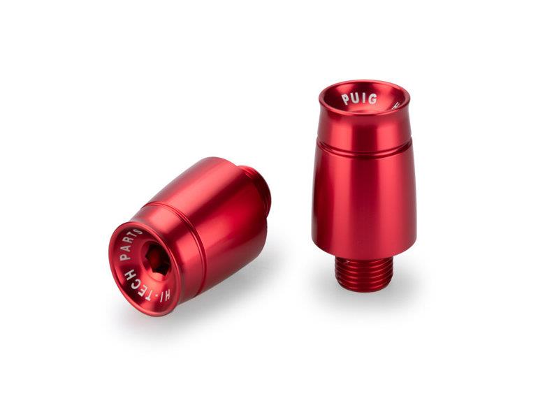 Puig Speed Bar Ends Red 6354J