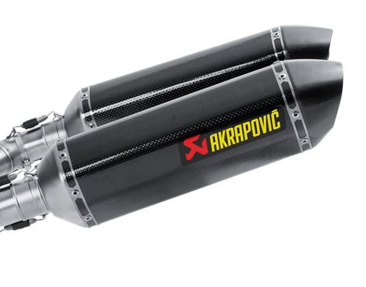 Akrapovic Replacement Muffler Left CF Slip-On M-HZ05402CL