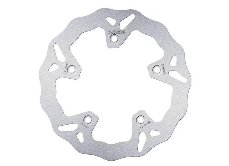 Galfer Wave Brake Rotor For Yamaha XP 560 T-Max 2012-2024 Silver DF528W