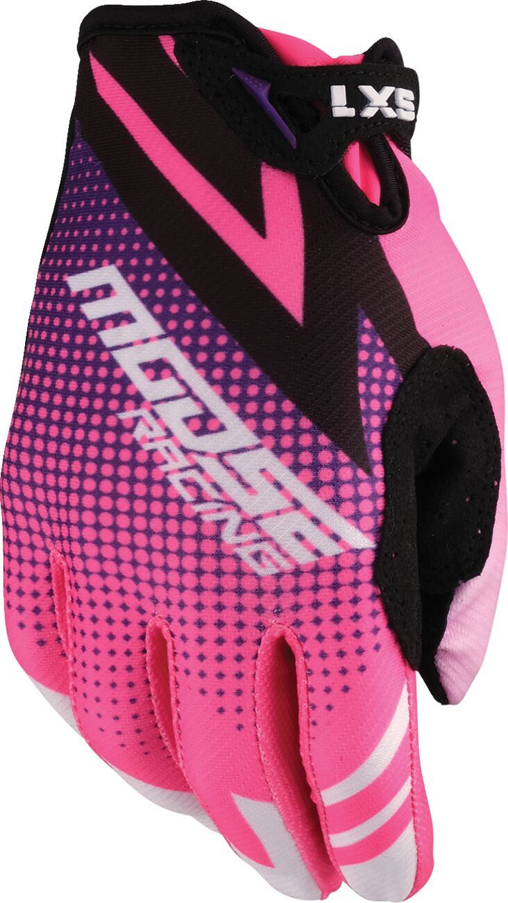 Moose Racing Gloves Youth Sx1 Pink/Purple