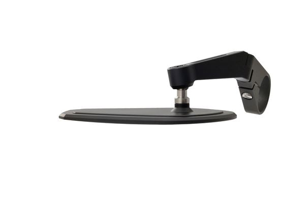Daytona Bar End Mirror Black Aluminum Short Stem Fits ø 30mm 2 Spacers 80799