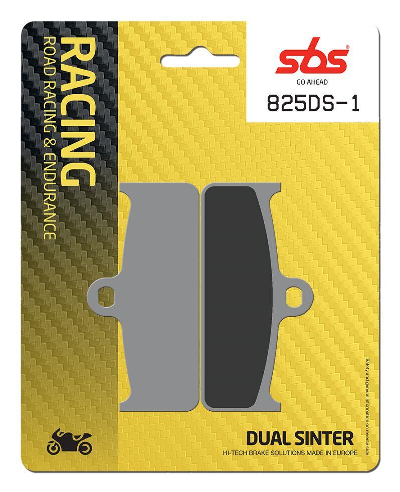 Sbs DS Racing Dual Sintered Brake Pads Sintered Metal Set 825DS-1