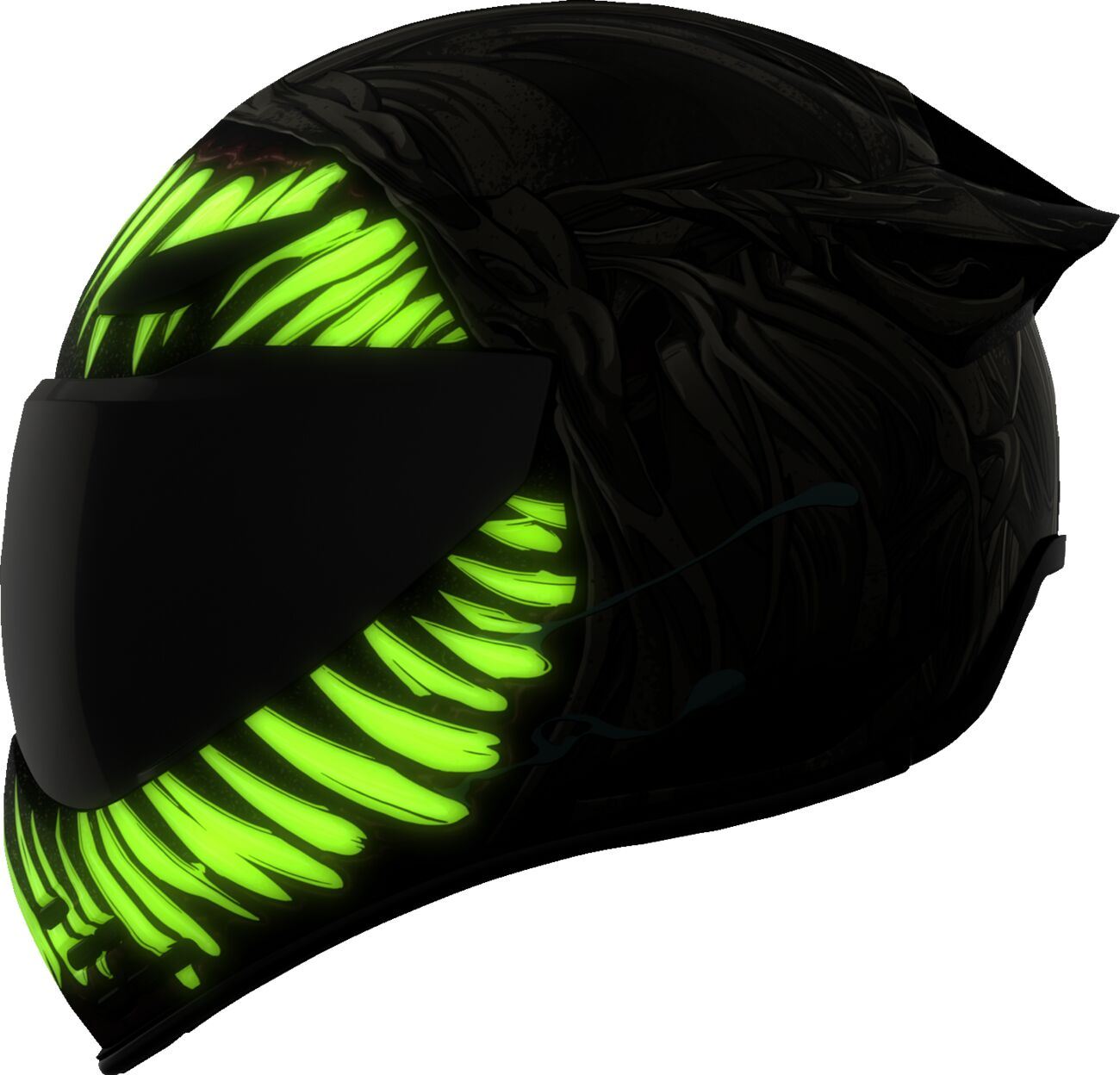 ICON Domain™ Grand Maw Gray Motorcycle Helmet