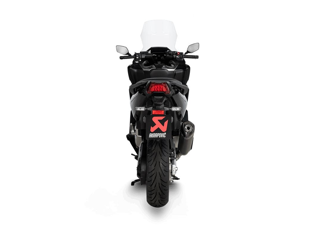 Akrapovic Slip-On Line Muffler Scooter TI/CF Black For Honda X-ADV 750 21-24 S-H7SO4-HRTBL/1