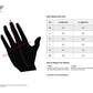 SLIPPERY Watersports Flex Lite Gloves Red/Charcoal
