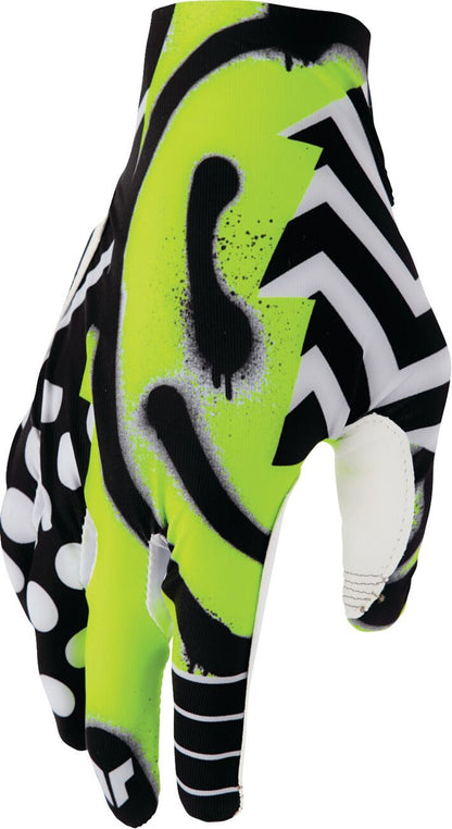 THOR Sportmode Anarchy Gloves Green/White/Black