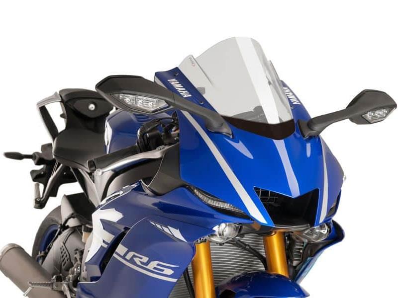 PUIG Z-Racing Screen Clear for Yamaha YZF R6/Race/R7 17-25 9723W