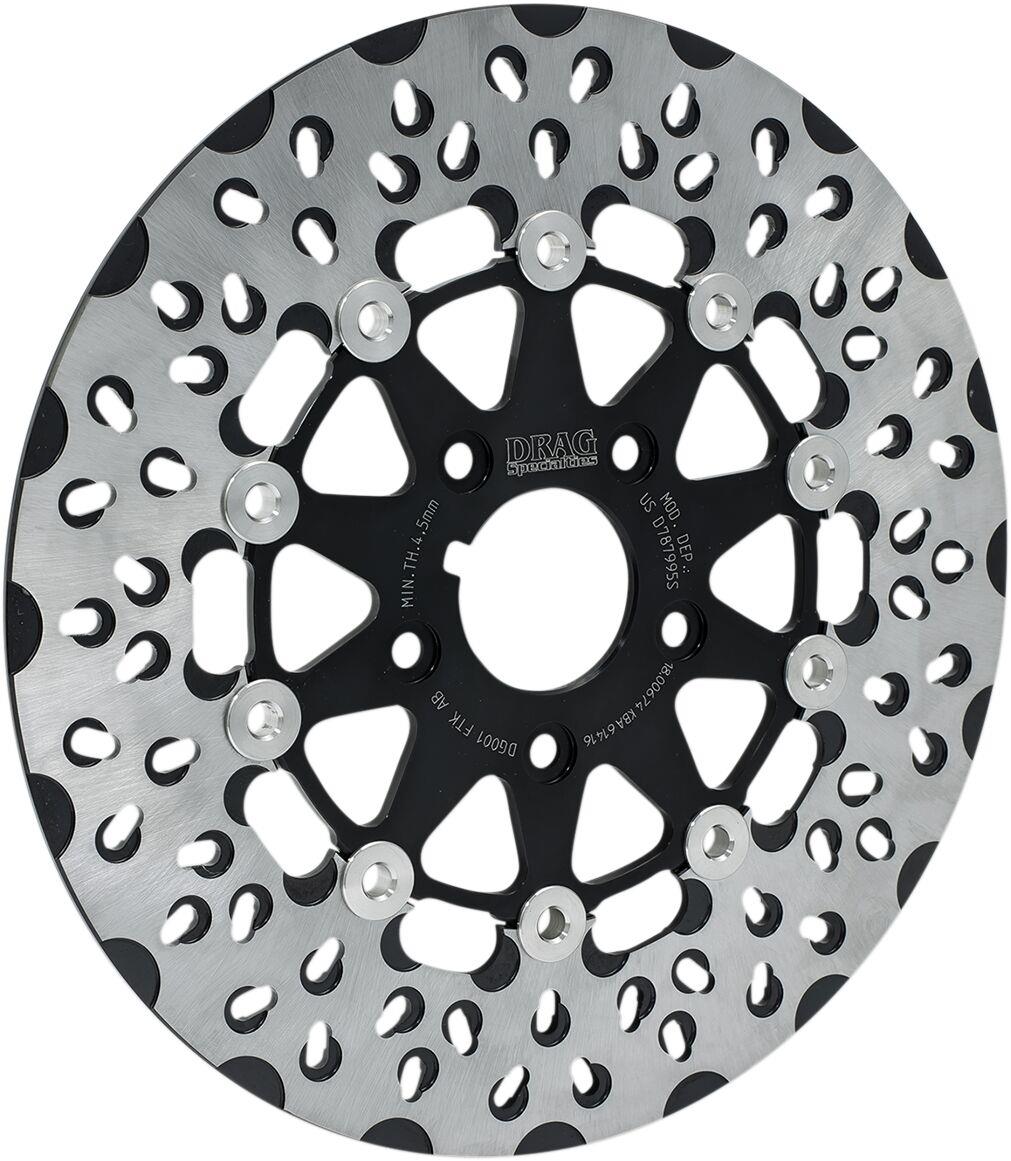 Drag Specialties FTK Series Brake Rotor For Harley FLHR 1450 87-99 DG001FTKAB