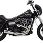 Vance & Hines 2-into-1 Upsweep Exhaust System For HD FXDF 1690 91-17 27325