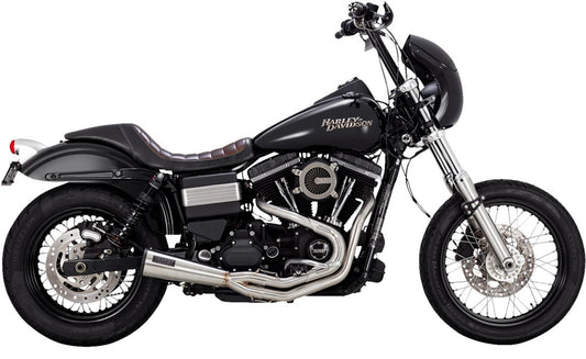 Vance & Hines 2-into-1 Upsweep Exhaust System For HD FXDF 1690 91-17 27325