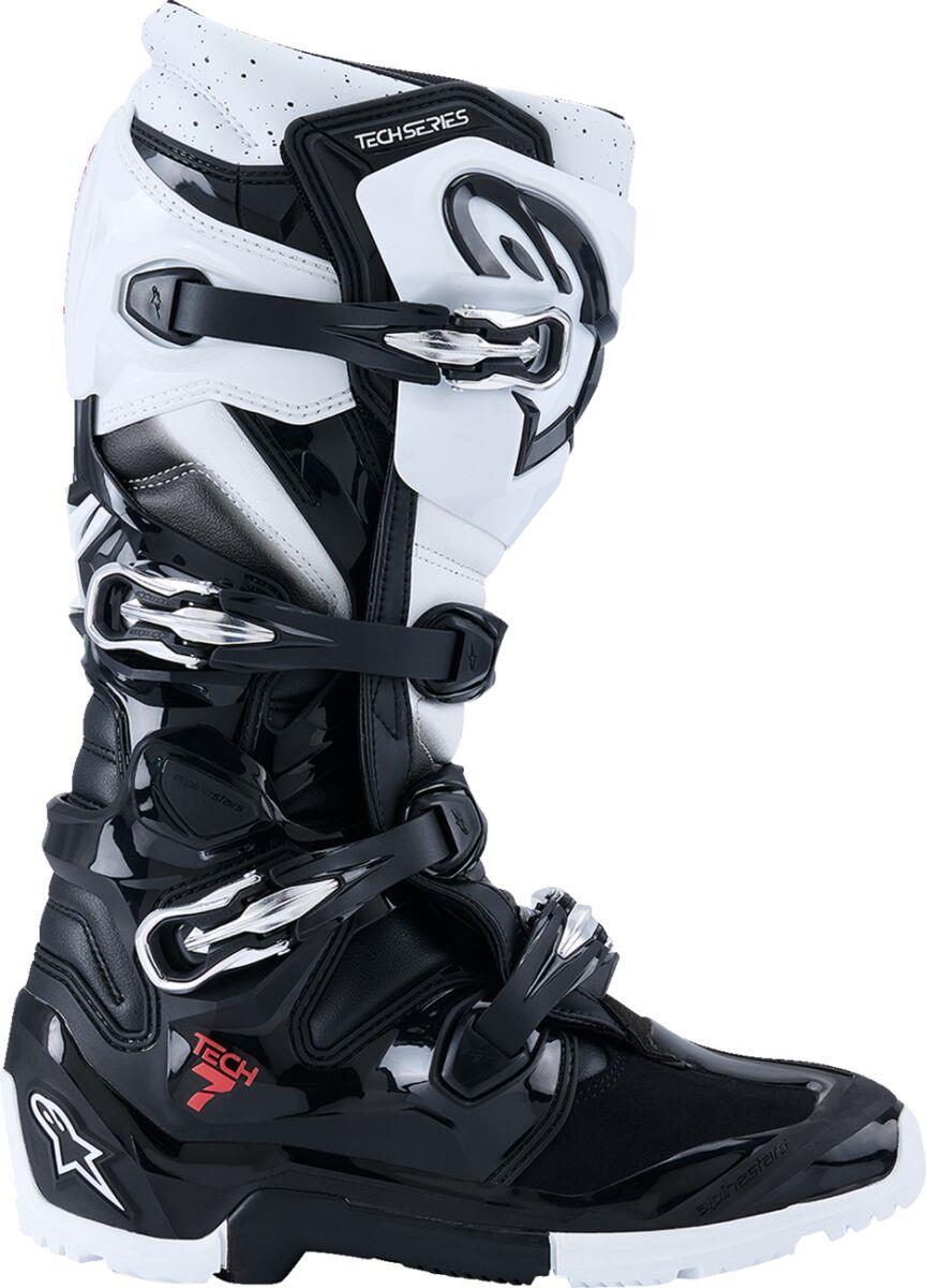 ALPINESTARS Tech 7 Enduro Boots BLK/WHT 2025 Model