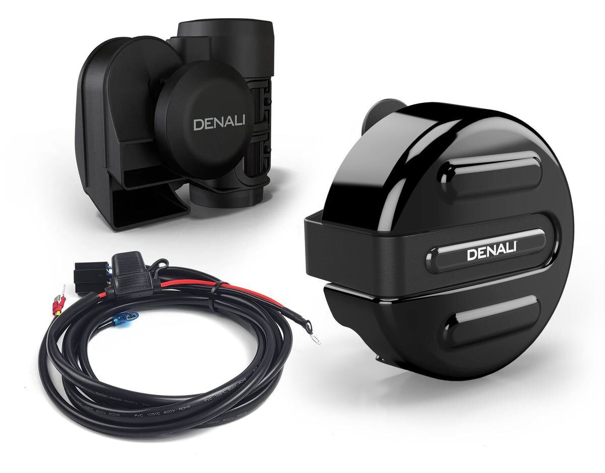 Denali Og Horn + Cover + Harness For Harley Davidson FLHXS 1868 14-23 Dnl.Sb.Vt200