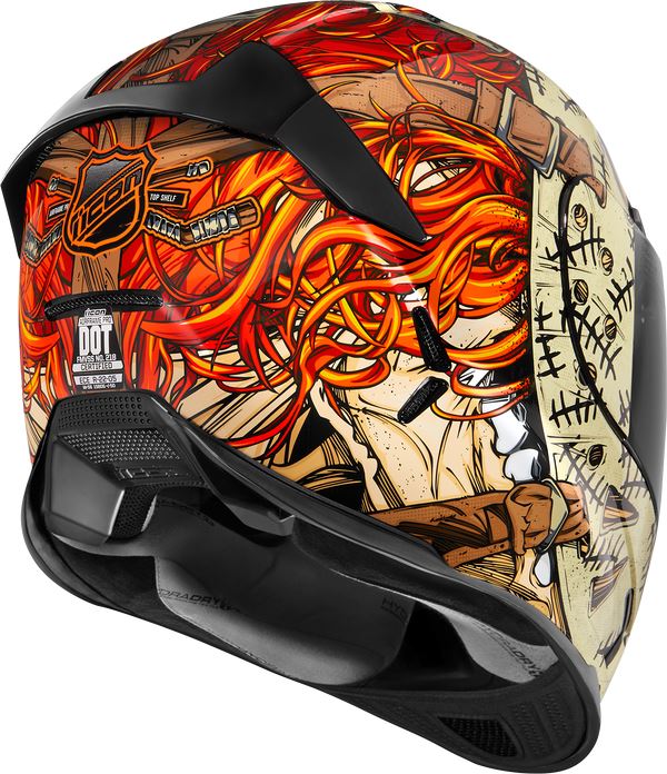 ICON Airframe Pro™ TopShelf Red Motorcycle Helmet