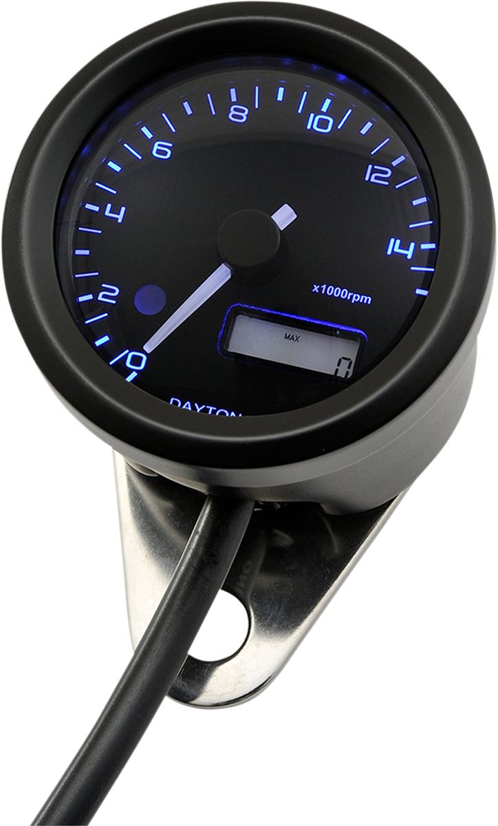 Daytona Velona48 15000RPM Kit With Adapter Speedometer Tachometer 87395