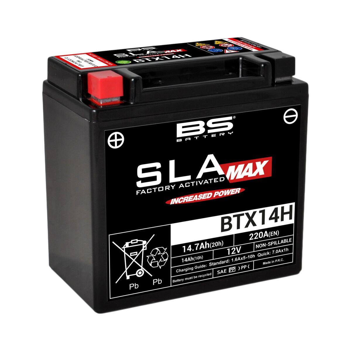Bs Battery SLA MAX AGM Battery For BMW F 900 R 1996-2024 300887