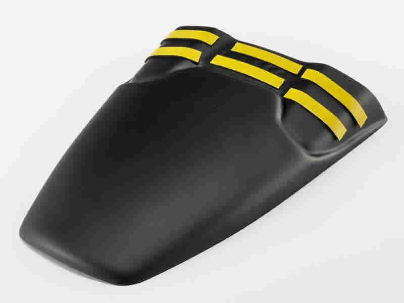 PUIG Rear Mudguard Extender Matt Black for Yamaha MT-07/Tracer 7/Tracer 7 GT/Tracer 700 18-25 9912J