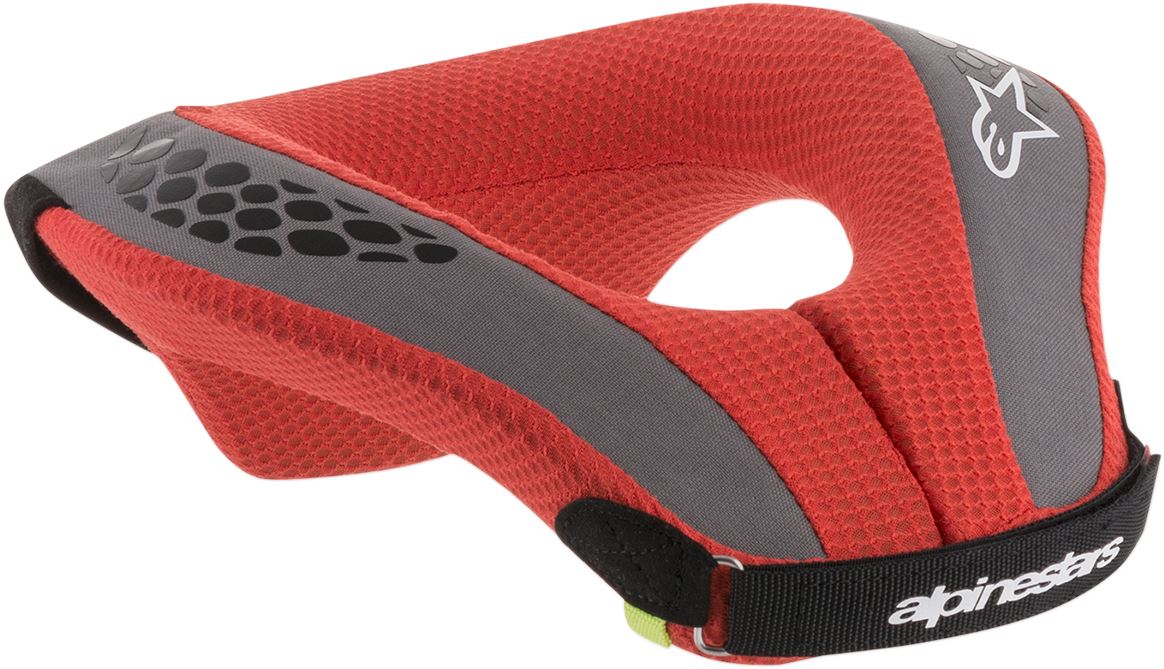 Alpinestars Youth Sequence Neck Roll Red Grey