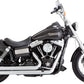 Vance & Hines Big Shots Staggered Exhaust System Chrome For HD FXDC 1584 06-09 17958