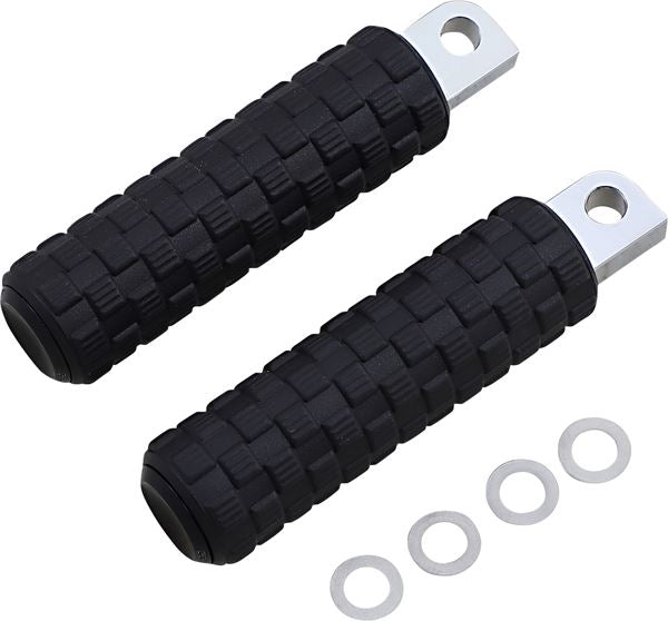 Arlen Ness Fusion Male-Mount Footpegs Black For HD FLTRX 1923 ABS 00-25 07-960