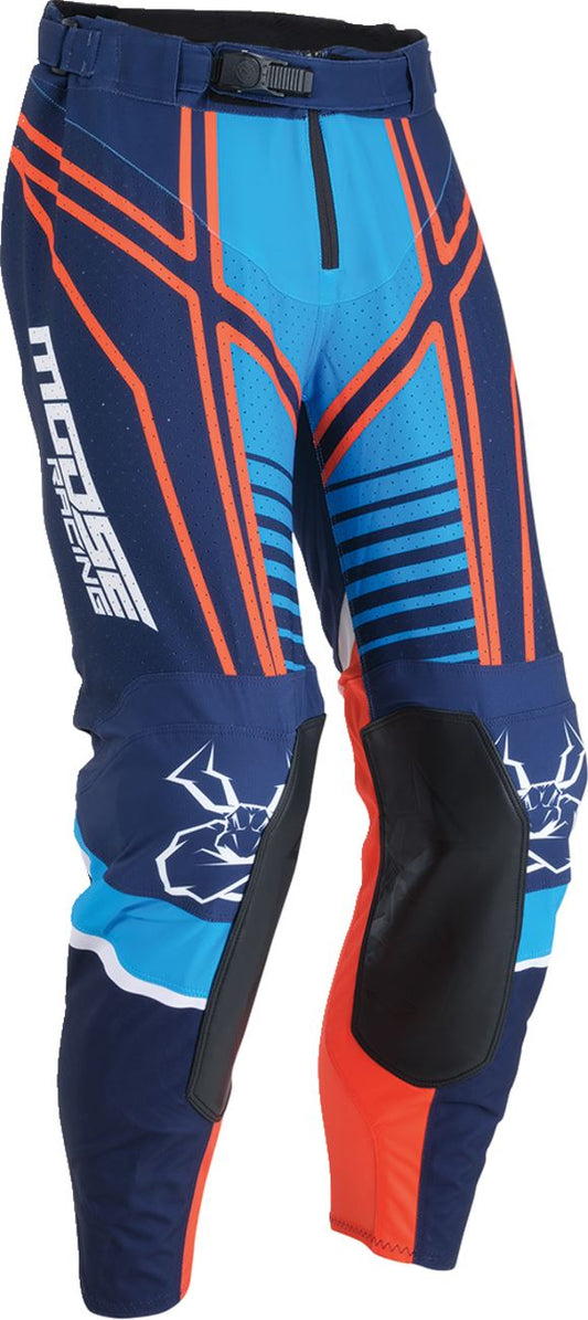 Moose Racing Trousers Agroid Blue/Orange 24 Model