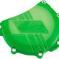 UFO CLUTCH COVER W/MOUNTING KIT KAWASAKI KXF450 GREEN AC02405