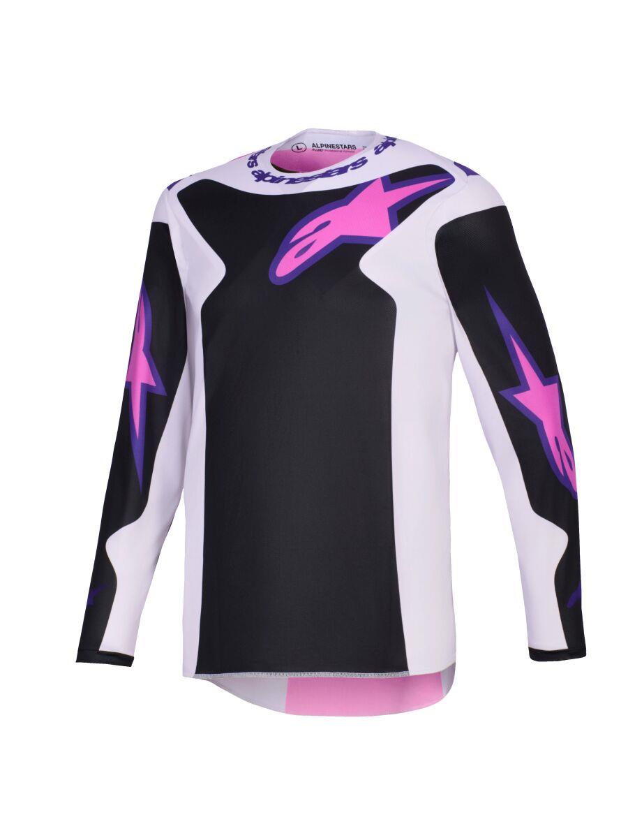 ALPINESTARS Fluid Grid Jersey BLK/GY/PU 2025 Model