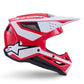 ALPINESTARS SM3 Heat Helmet RED/WH/BLK 2025 Model