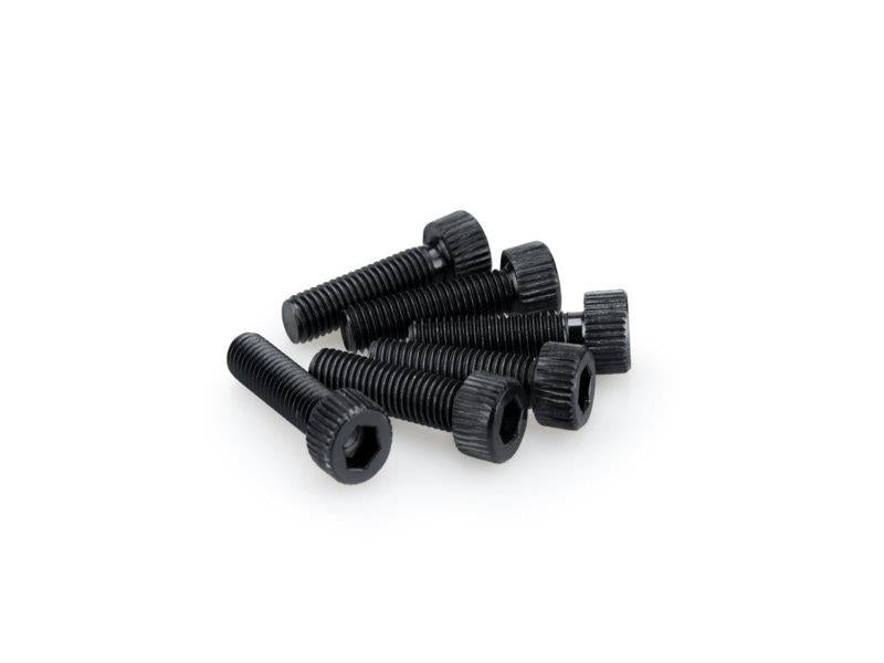 PUIG M5 30mm Allen Screws x 6 Black Universal 0473N
