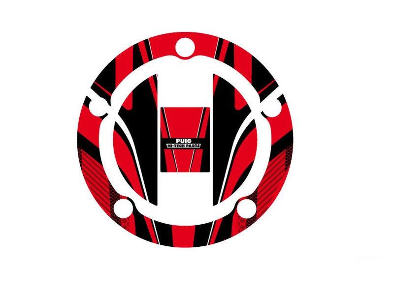 Puig Radikal Fuel Cap Protector Red 4255B