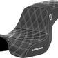 Saddlemen Pro Series SDC Performance Grip Seat For HD FXDF 1690 06-17 SC80604WHI