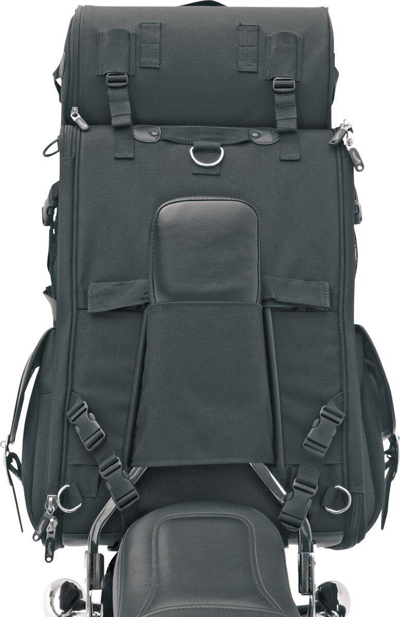 Saddlemen BR1800 Backseat Sissy Bar Bags 1800 In Rain Cover Backpack 3515-0113