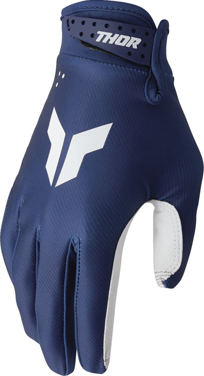 THOR Launchmode Gloves White/Blue