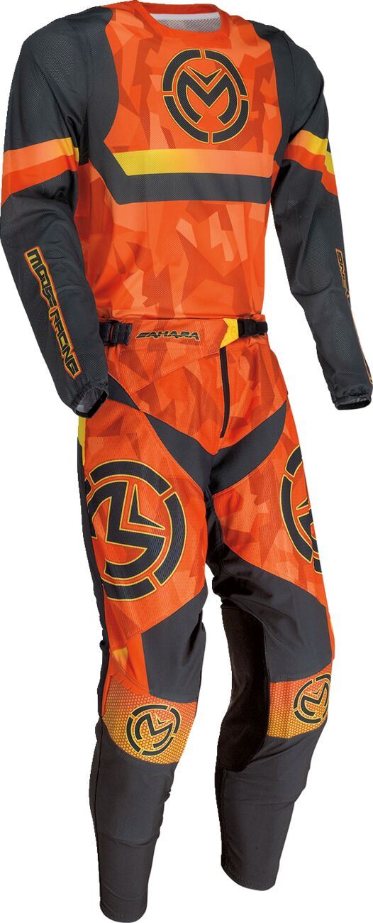 MOOSE RACING Sahara Pants Orange/Black 2024 Model