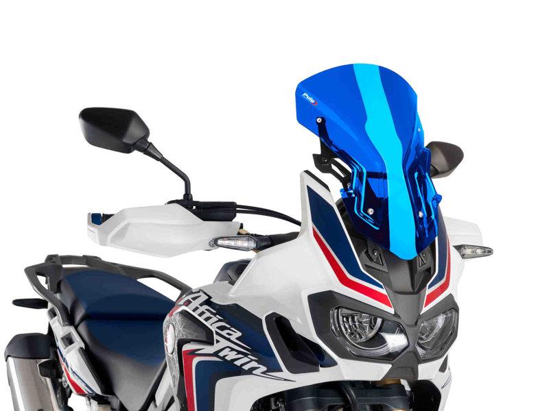 Puig Adjustable Sport Screen With Support Blue 3619F