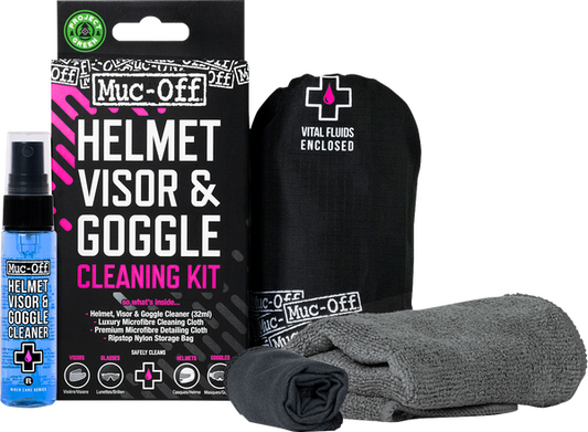 Muc-Off Visor, Lens & Goggle cleaning kit -