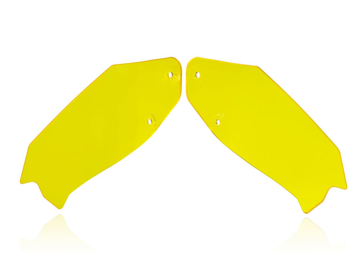 WRS Deflectors BMW F750gs/F850gs Yellow Bm060gf