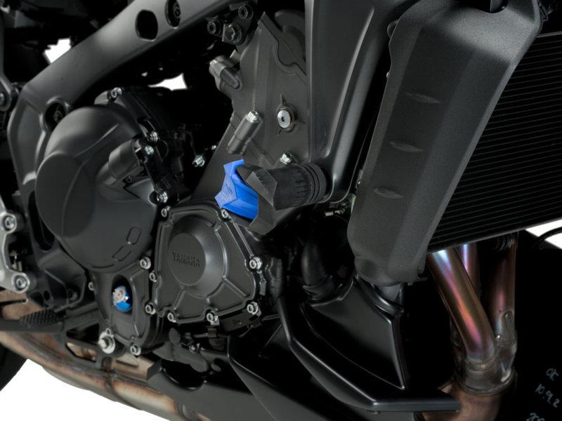 PUIG R19 Frame Sliders Black for Yamaha MT-09/SP/Tracer9/GT 21-25 20669N