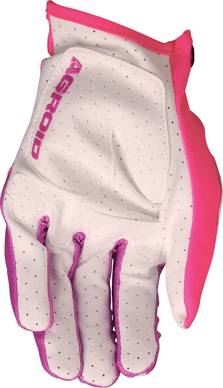 Moose Racing Gloves Agroid Pro Pink/White
