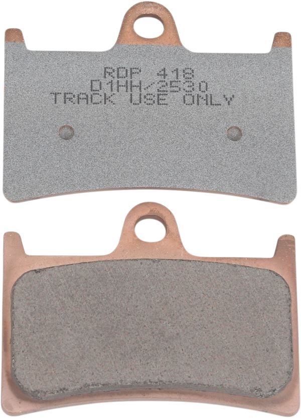 Dp Brakes RDP X-Race Titanium Brake Pads For Yamaha YZF-R1 1000 1989-2024 RDP418