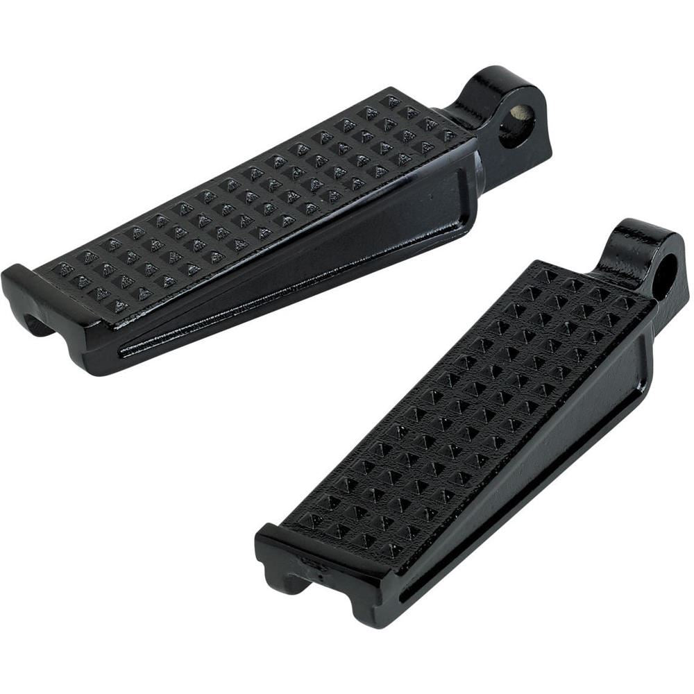 Biltwell Sanderson Footpegs In Black Finish Motorcycle